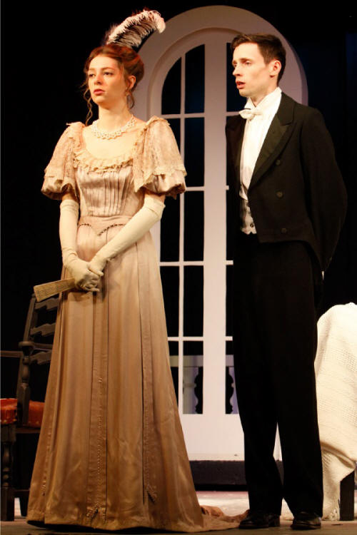 Lady Windermere and Lord Darlington